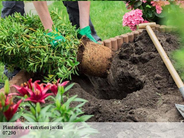 Plantation et entretien jardin 07290